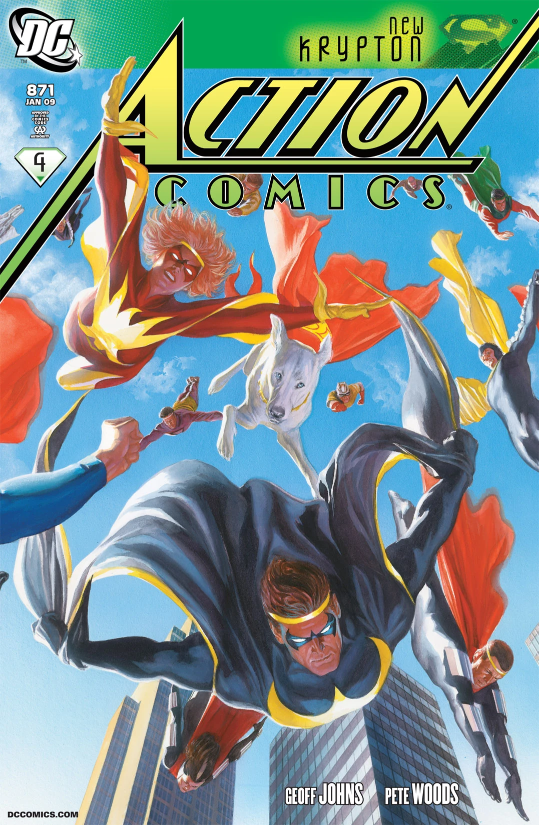 Action Comics #871 (DC, 2008 — Cover A) cover